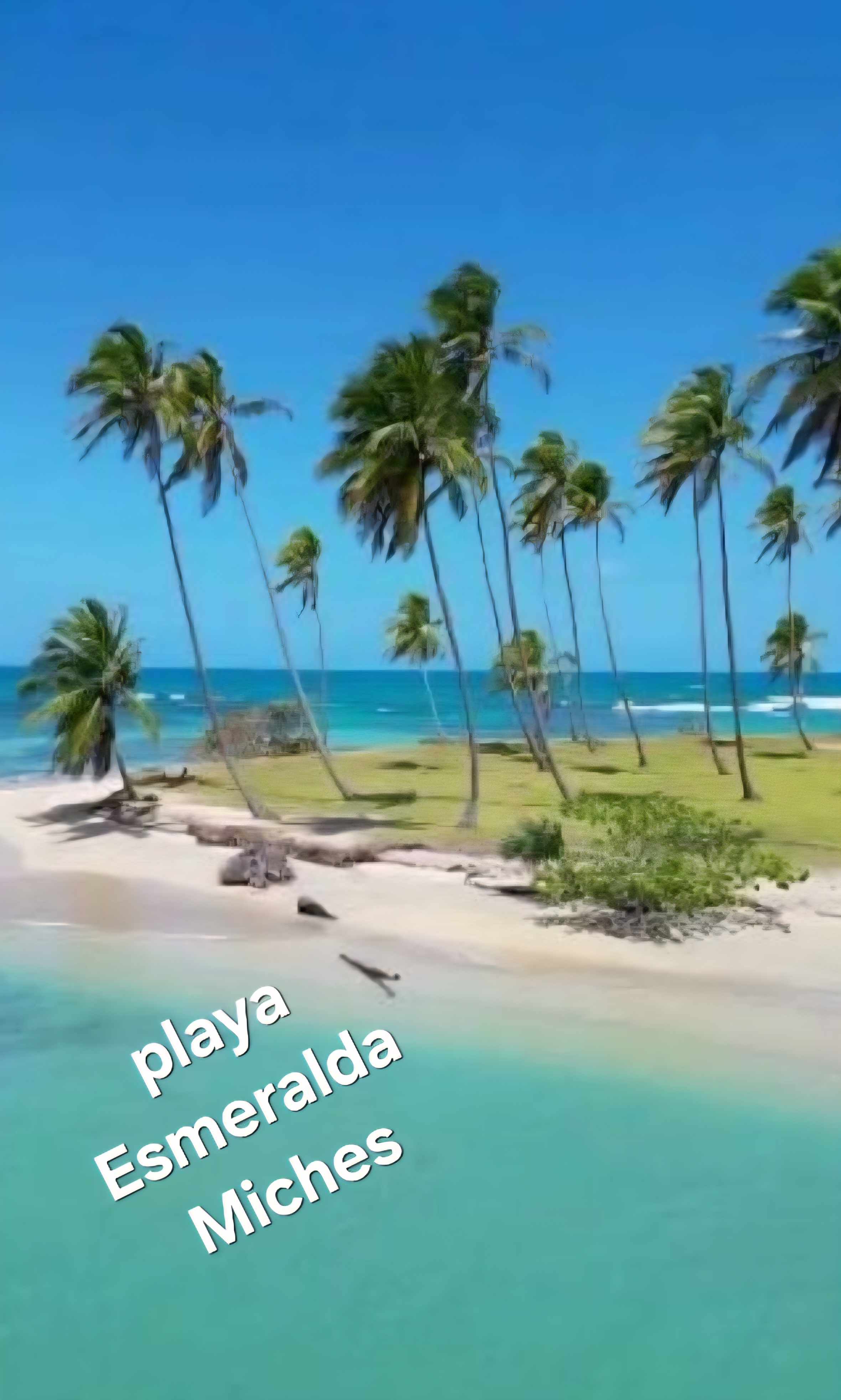Playa Esmeralda in Miches